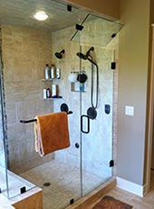 seamless steam shower in Ankeny and Des Moines area