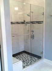 seamless shower door in Ankeny and Des Moines area