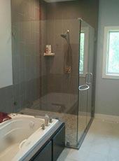 seamless shower door in Ankeny and Des Moines area