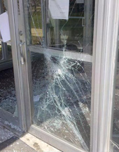 Door glass repair in Ankeny and the Des Moines area